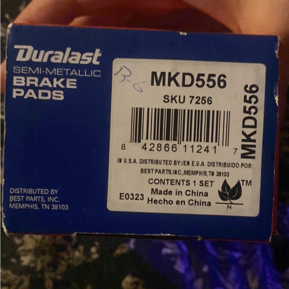 Break pads